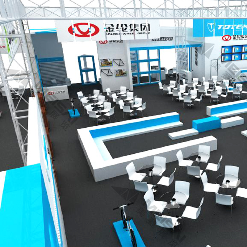 金輪集團展臺設(shè)計